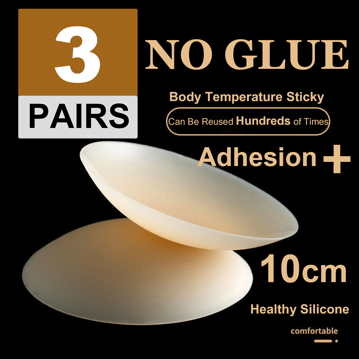 3Pairs No Glue Nipple Cover 10 - Nipple Cover Pasties recensione e prezzo