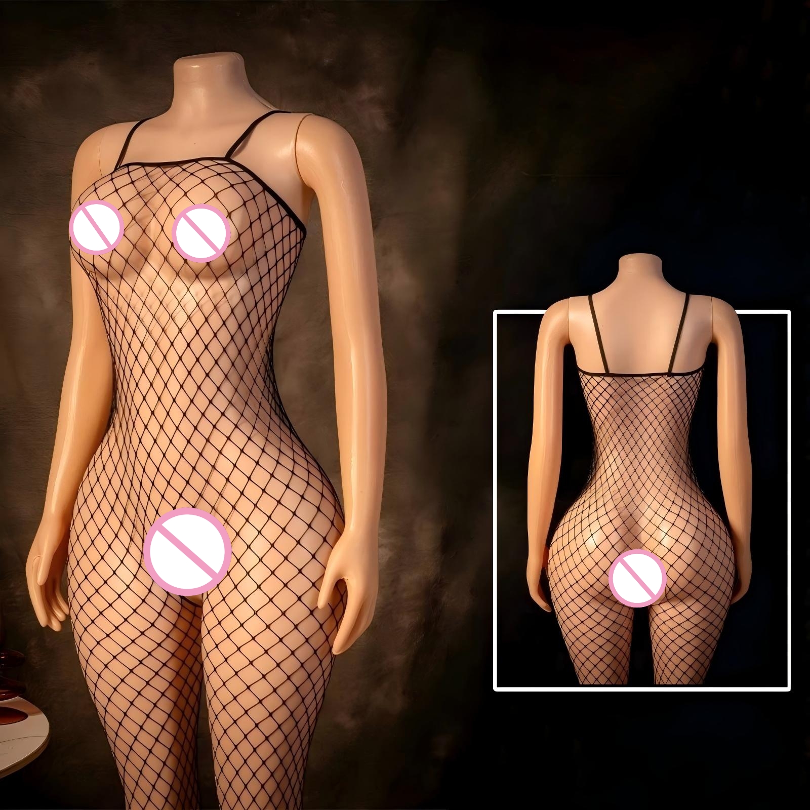 Breast Wrapping Teddies Bodysu - Bodystocking Fishnet recensione e prezzo