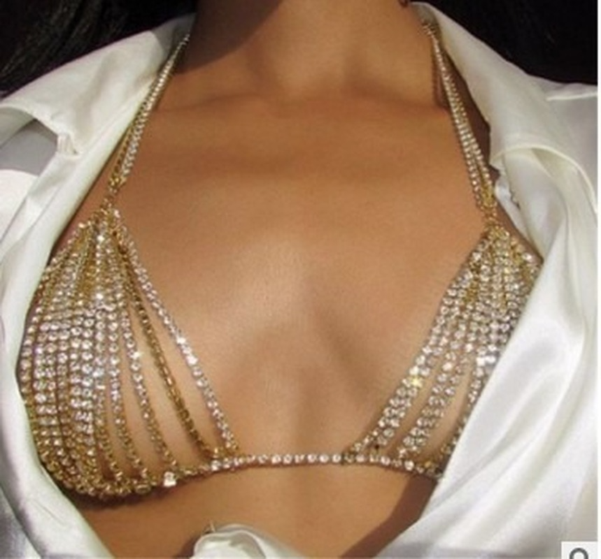 Luxury Heart Crytal Bikini Bod - Thong Bikini Women recensione e prezzo