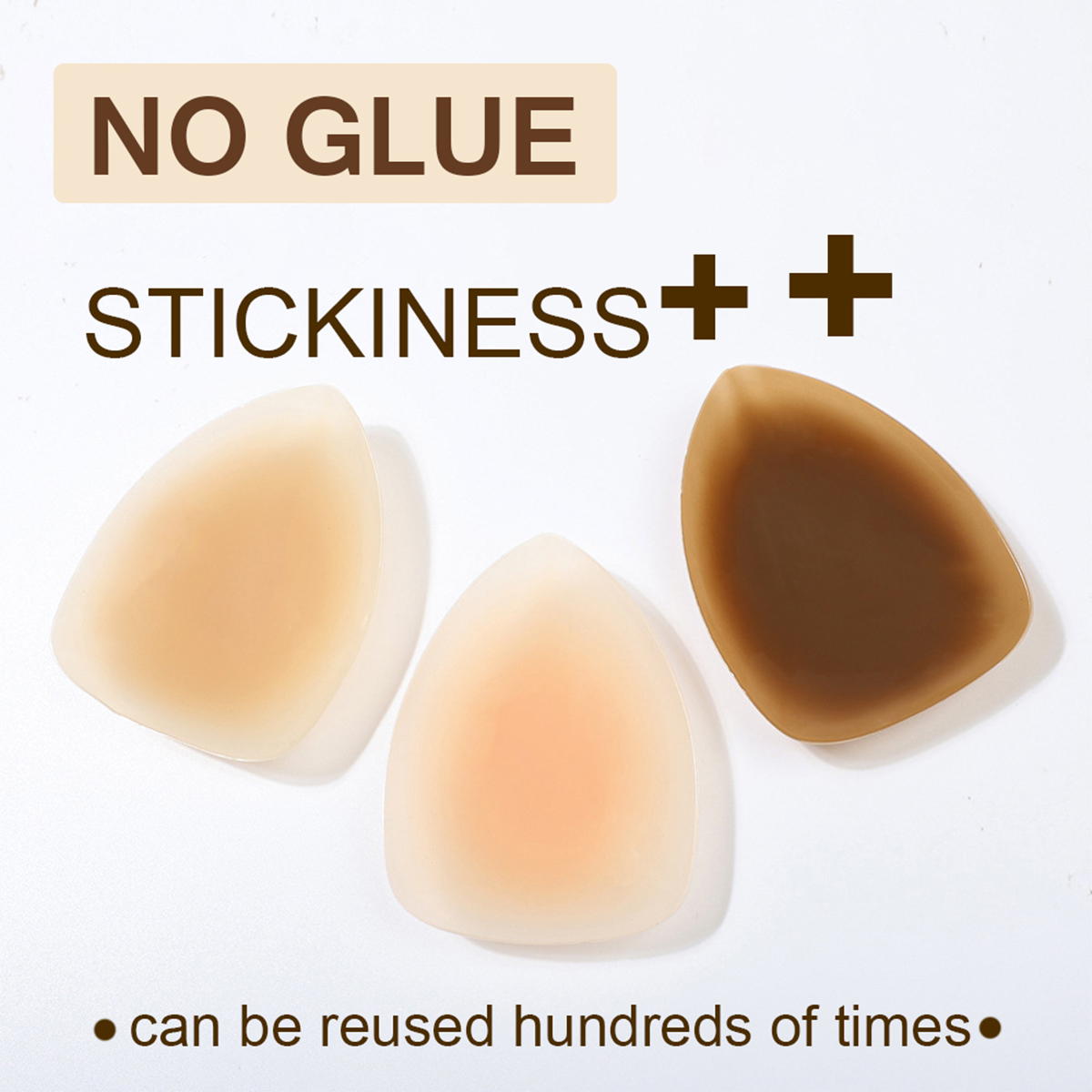 Reusable No Glue Triangle Lift - Nipple Cover Pasties recensione e prezzo