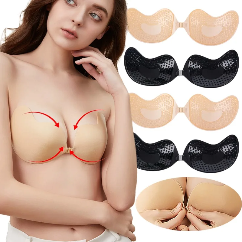 1/2Pc Invisible Push Up Bra Su - Strapless Bra Backless recensione e prezzo