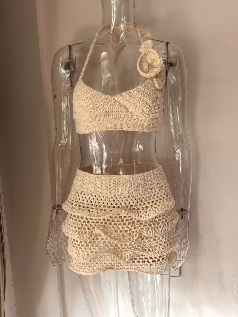 Women Hand Crochet Knitted Ruf - Cami Top Lace recensione e prezzo