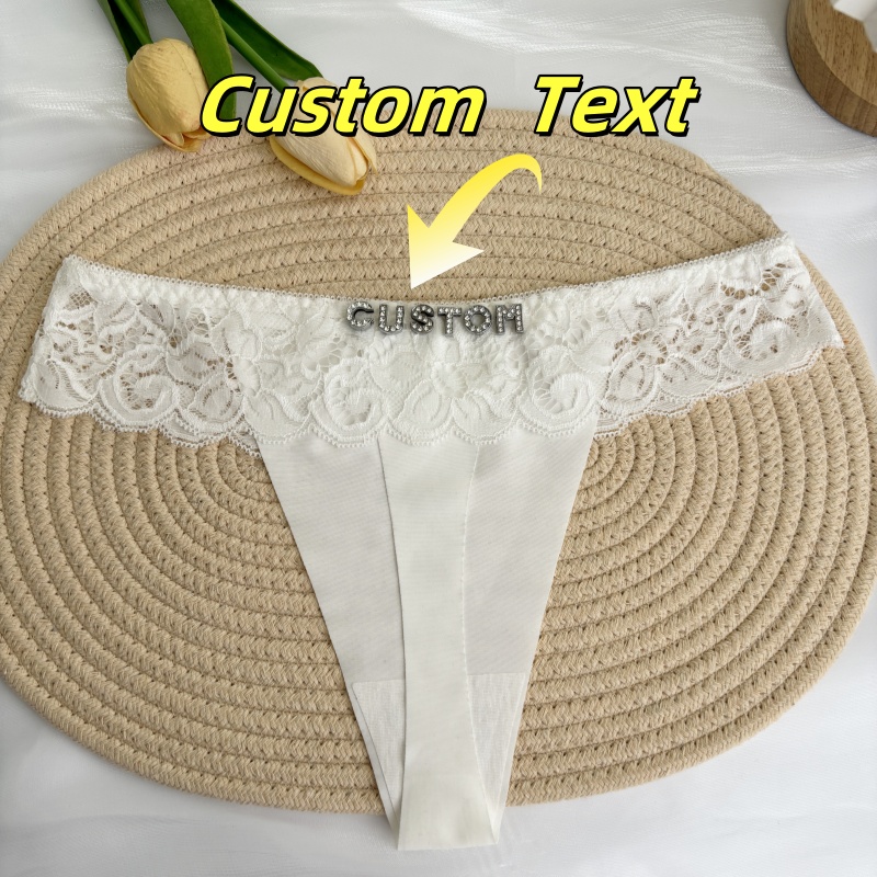 Personalized Custom Thong Name - Thong Bikini Women recensione e prezzo