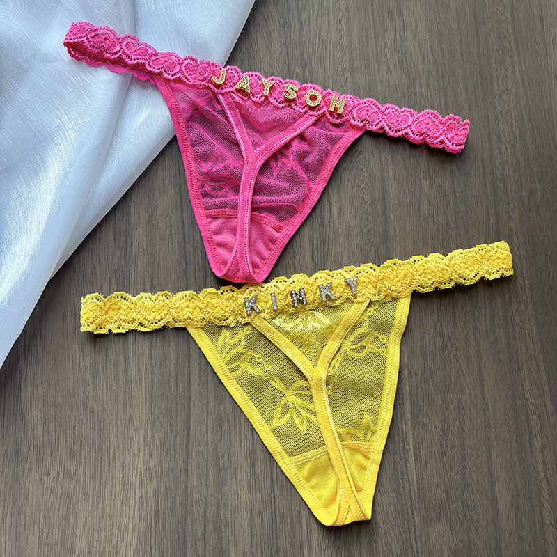 Custom Thong Panties Name Crys - Thong Bikini Women recensione e prezzo