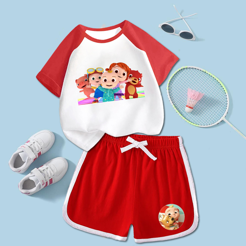 2PCS Cocomelons Kids T-shirts  - Boyshort Underwear recensione e prezzo
