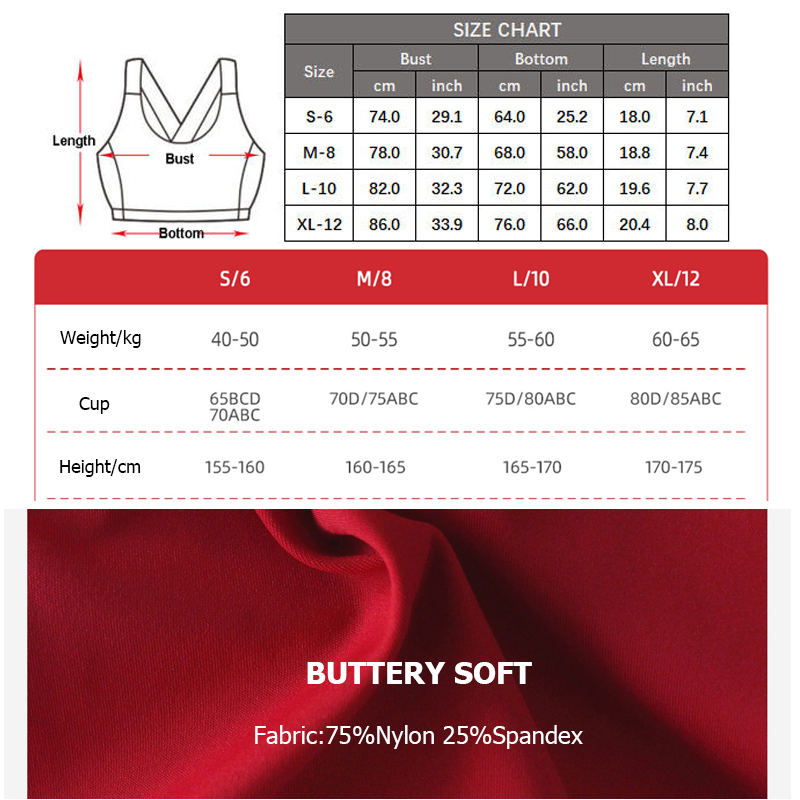 Stretchy Soft Sports Underwear - Sports Bra High Impact recensione e prezzo