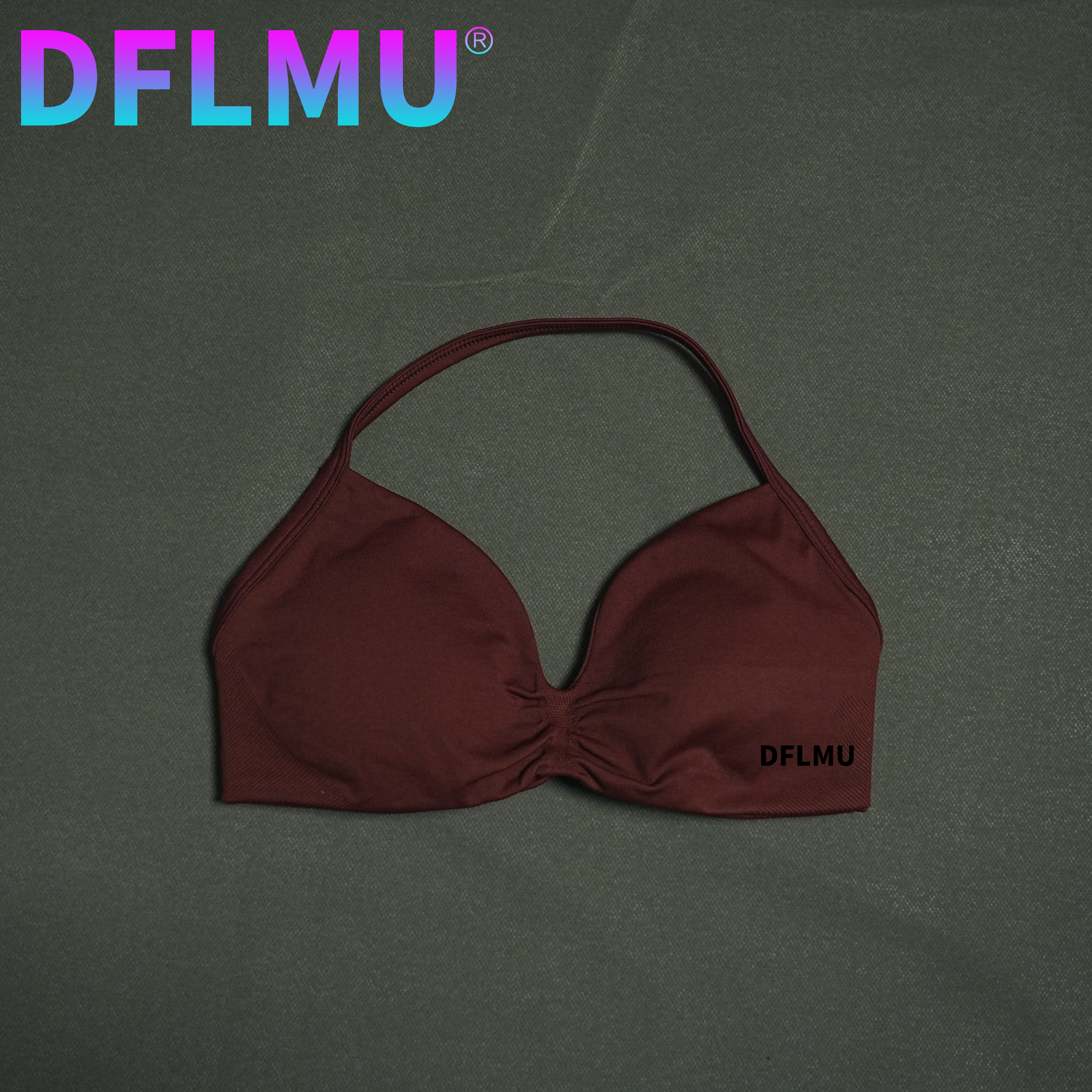 DFLMU Women Halter Sports Bra  - Sports Bra High Impact recensione e prezzo