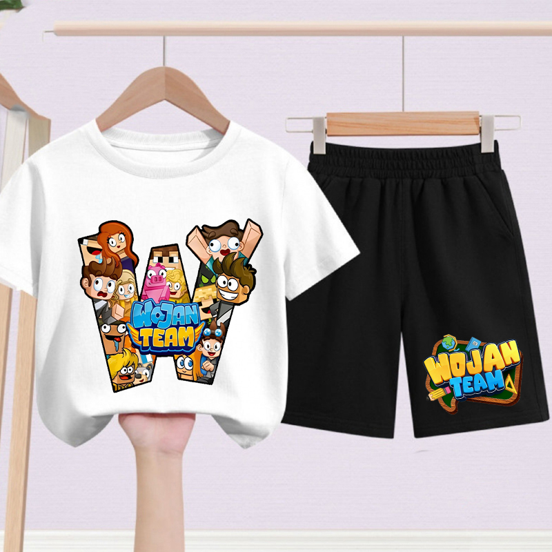 2pcs Wojan Team Kids T-shirts  - Boyshort Underwear recensione e prezzo