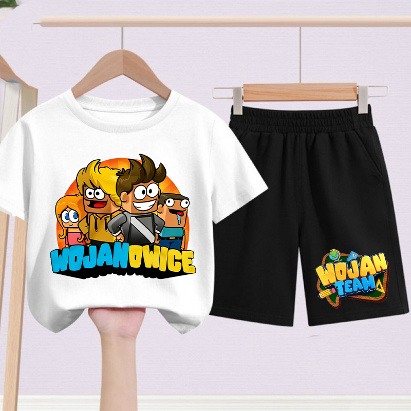2pcs Wojan Team Kids T-shirts  - Boyshort Underwear recensione e prezzo
