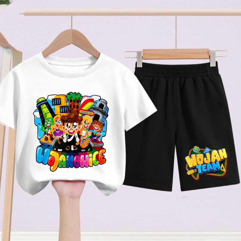 2pcs Wojan Team Kids T-shirts  - Boyshort Underwear recensione e prezzo