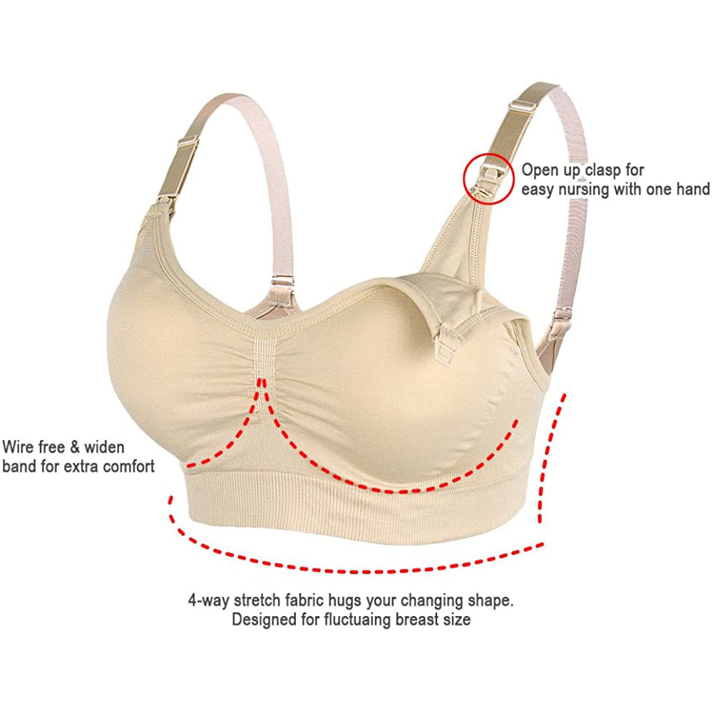 Womens Maternity  Nursing Bra  - Nursing Bra Sleep recensione e prezzo