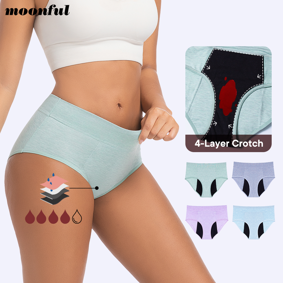 Menstrual Panties Woman Super  - Period Panty Absorbent recensione e prezzo