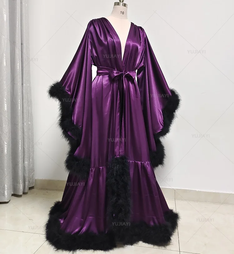 Customized Bathrobe for Women  - Robe Silk Women recensione e prezzo