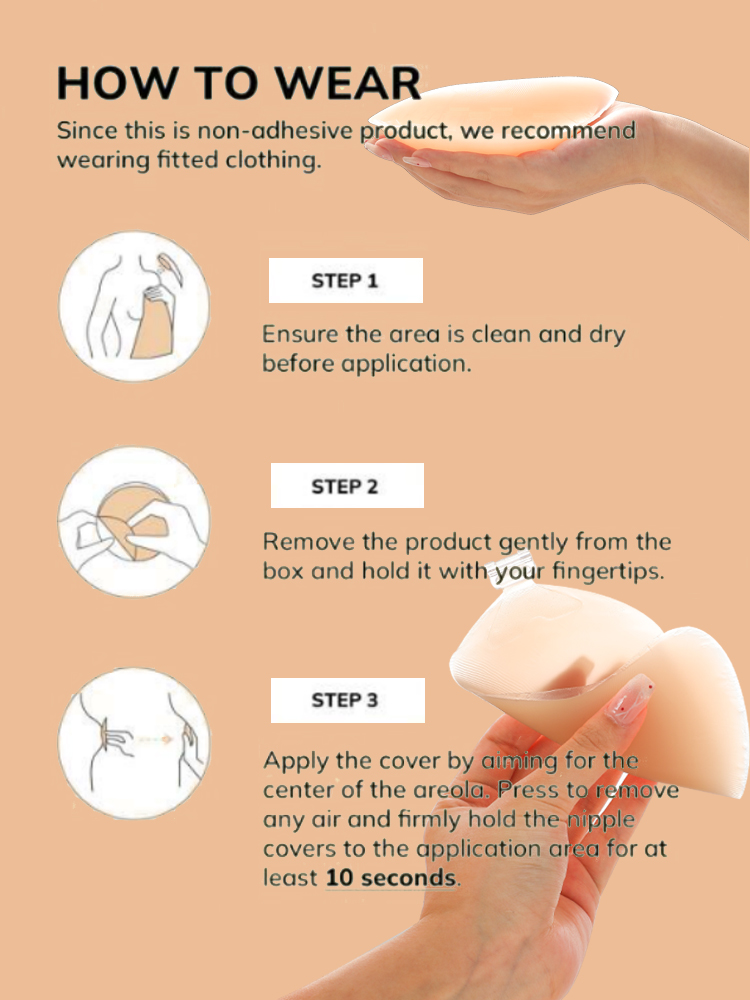 Women's Reusable Invisible Sil - Nipple Cover Pasties recensione e prezzo