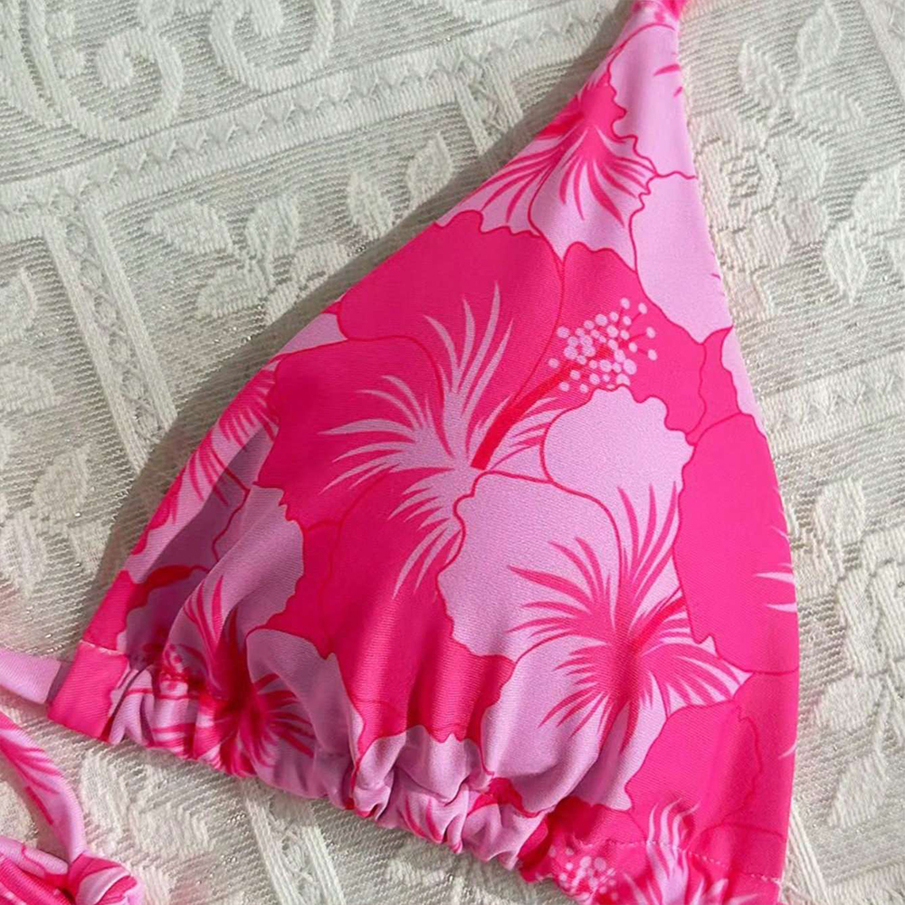 Women's Printed Vest Bikini+Th - Thong Bikini Women recensione e prezzo