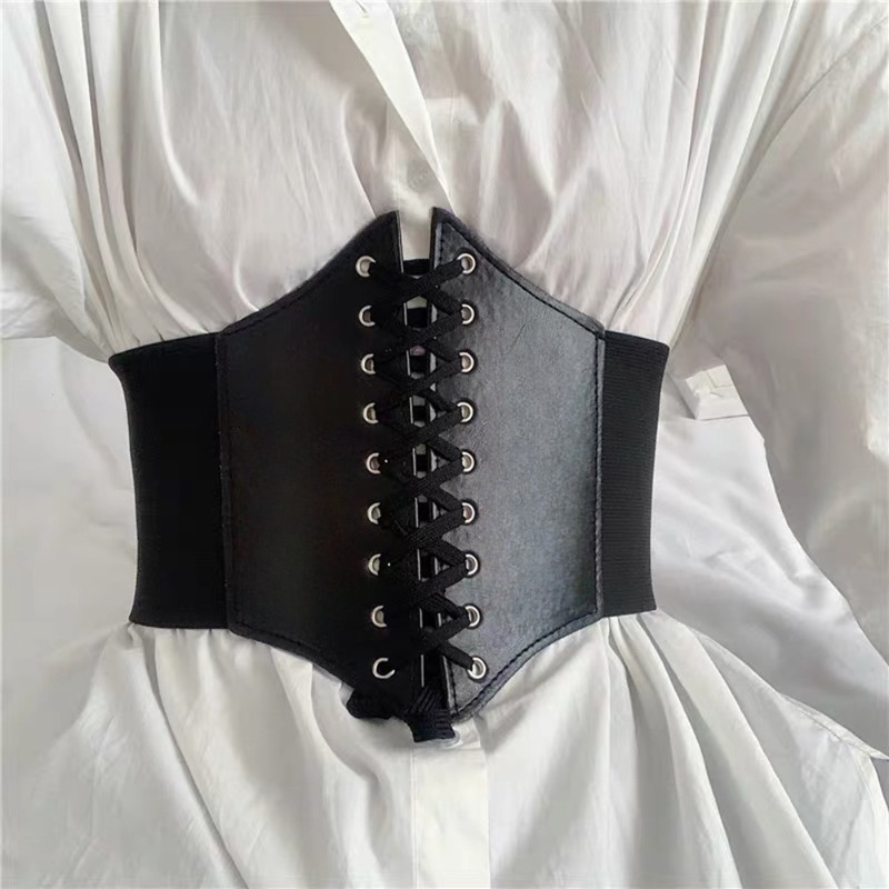 Fashion Corset Wide Belts Faux - Corset Waist Cinch recensione e prezzo