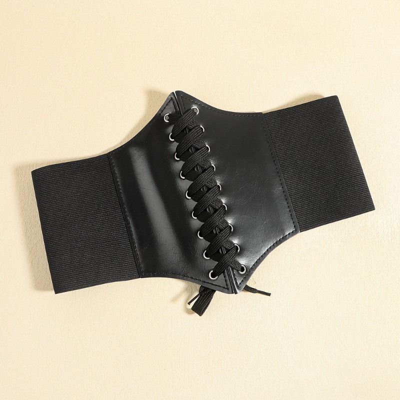 Fashion Corset Wide Belts Faux - Corset Waist Cinch recensione e prezzo