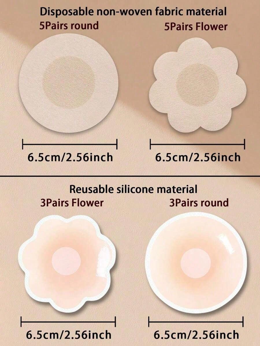 2Pcs Of Packaged Breast Sticke - Silicone Bra Adhesive recensione e prezzo
