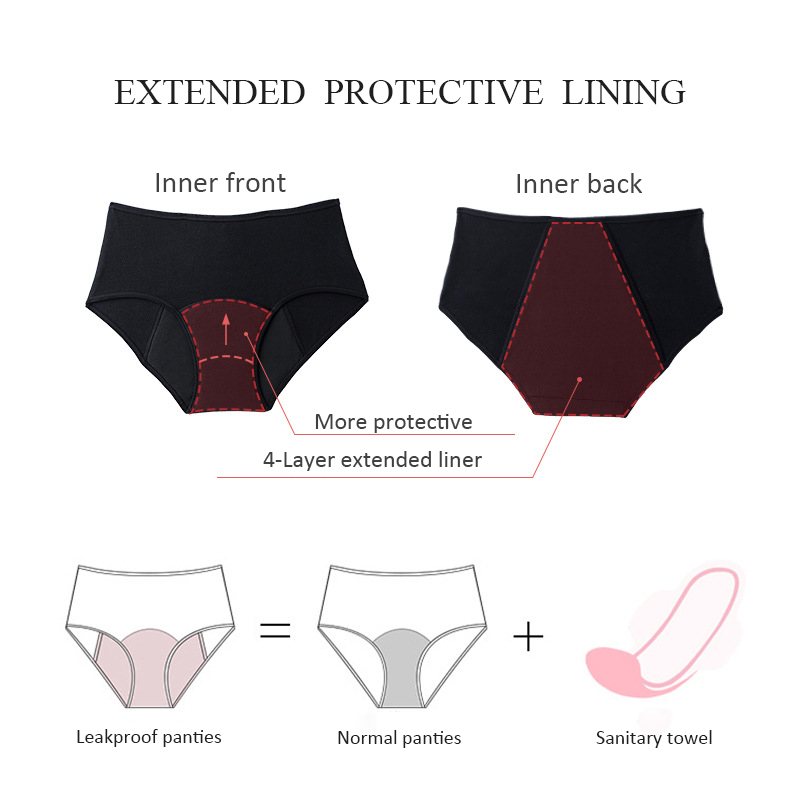 Heavy Flow Menstrual Panties 4 - Period Panty Absorbent recensione e prezzo