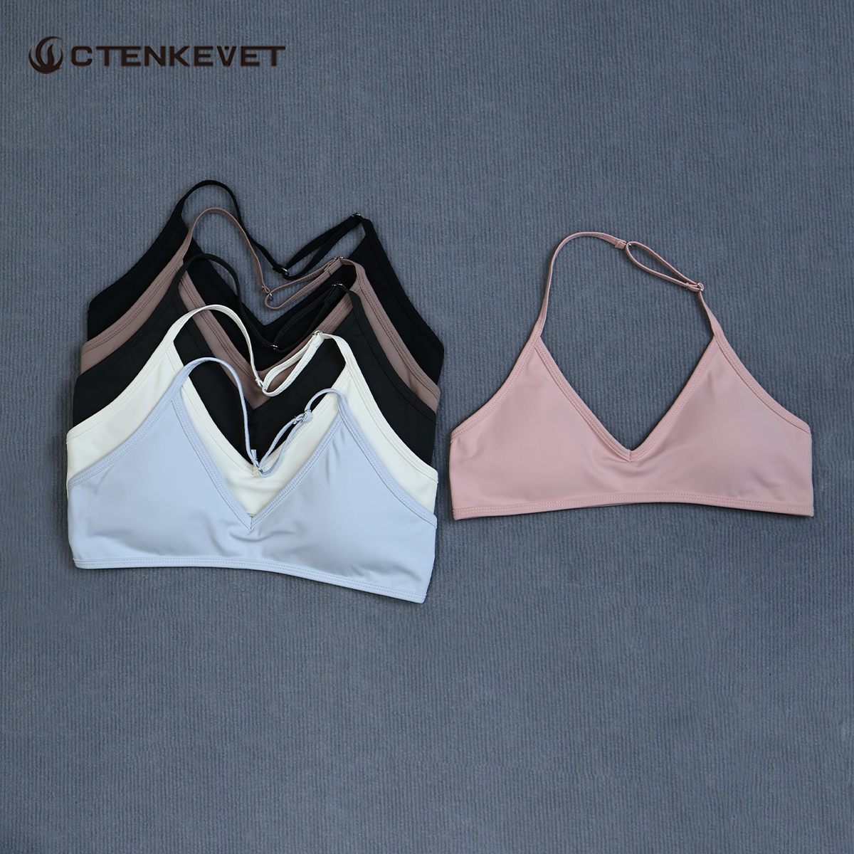 Women's Summer Halter Neck Pad - Sports Bra High Impact recensione e prezzo