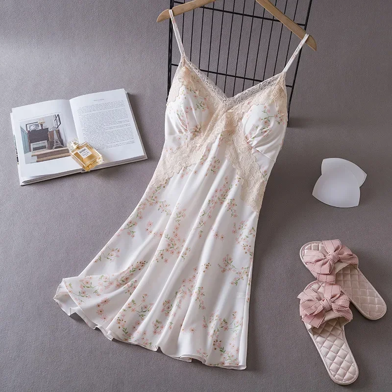 Women's Sexy Lingerie Satin Ni - Babydoll Chemise Night recensione e prezzo