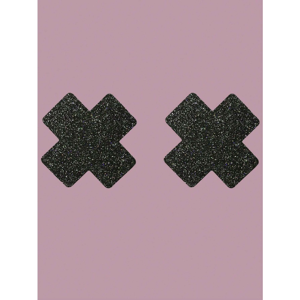 8pcs Glitter Cross Nipple Past - Nipple Cover Pasties recensione e prezzo