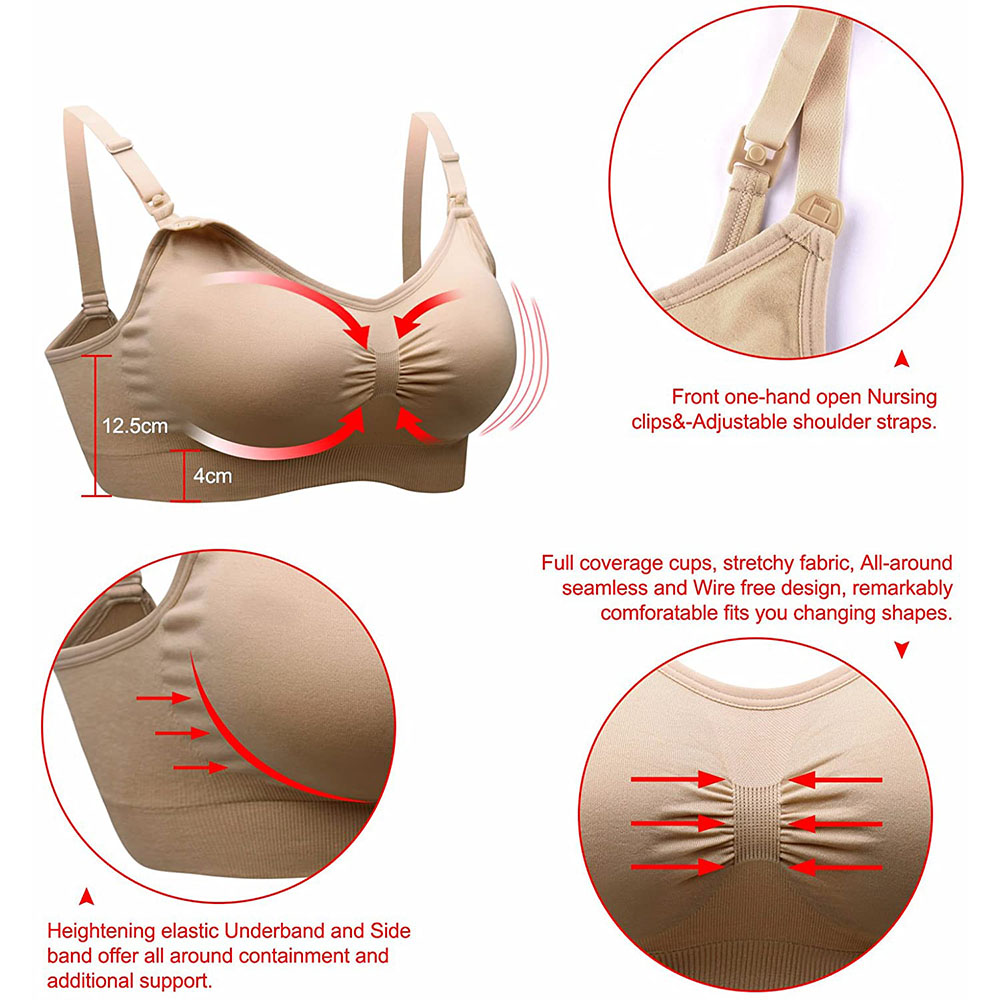 Wirefree Nursing Clothing Cott - Nursing Bra Sleep recensione e prezzo