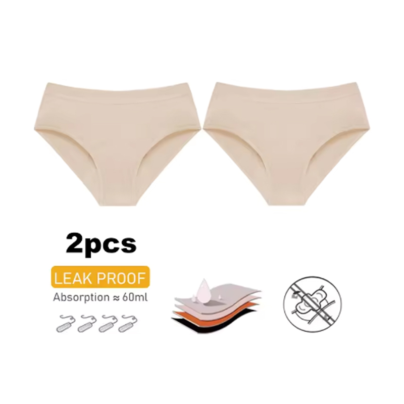 2Pc Heavy Flow Pure Cotton Men - Period Panty Absorbent recensione e prezzo
