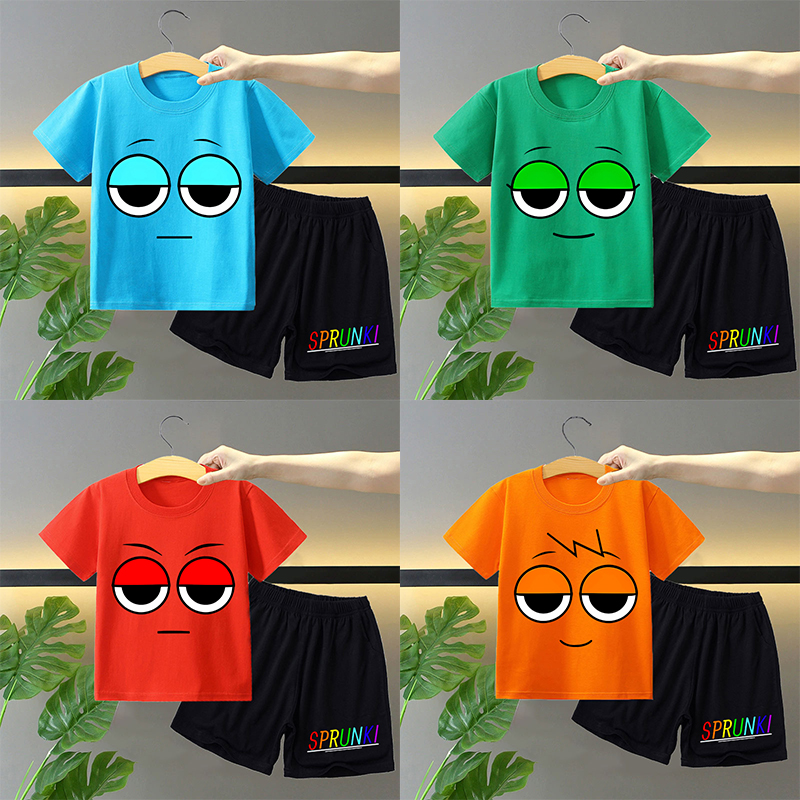 Sprunki 2pcs T-shirt and Short - Boyshort Underwear recensione e prezzo
