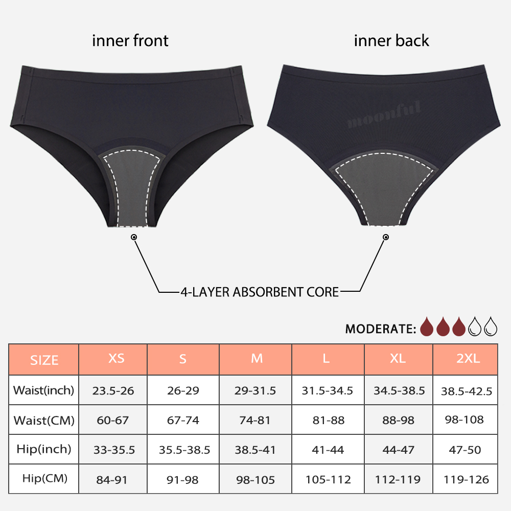 Seamless Menstruation Panties  - Period Panty Absorbent recensione e prezzo