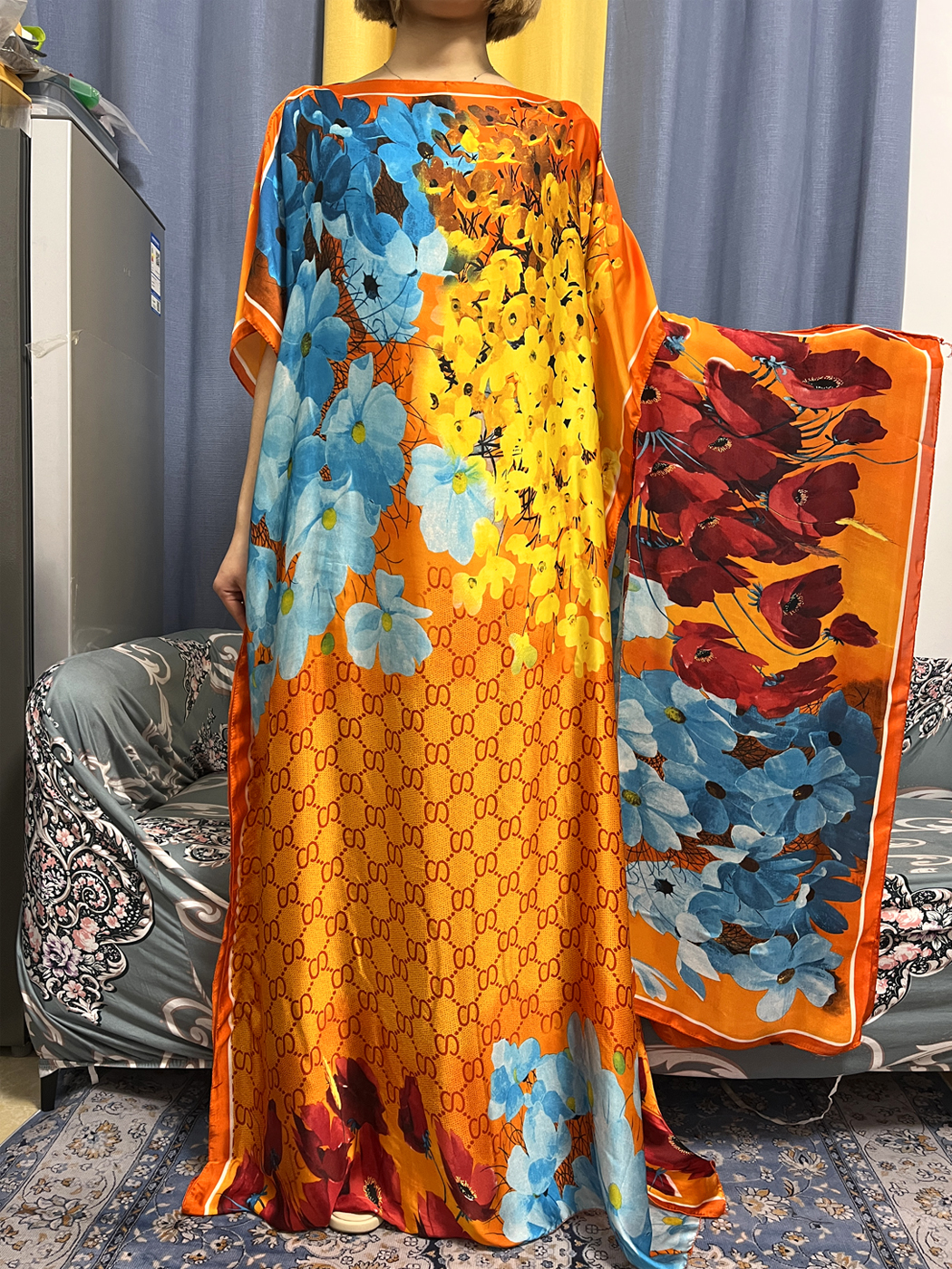 Abayas For Women Dubai Kaftan  - Robe Silk Women recensione e prezzo