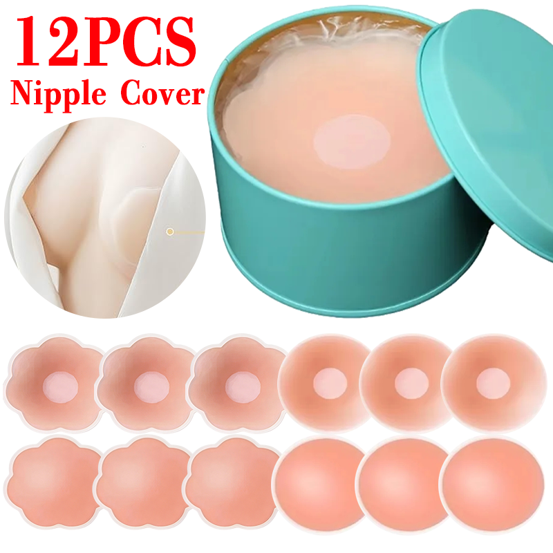 6/12PCS Invisible Self Adhesiv - Silicone Bra Adhesive recensione e prezzo