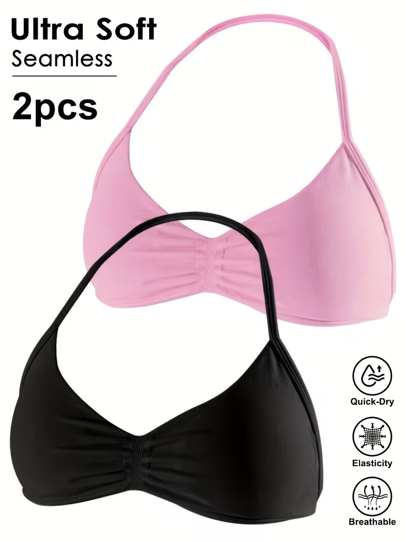 2pcs Seamless Sexy Open Back G - Push Up Bra Padded recensione e prezzo