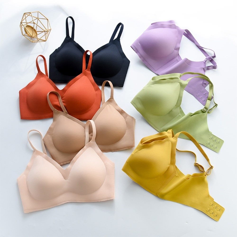 Push Up Wireless Bra Gathered  - Bralette Wireless Soft recensione e prezzo