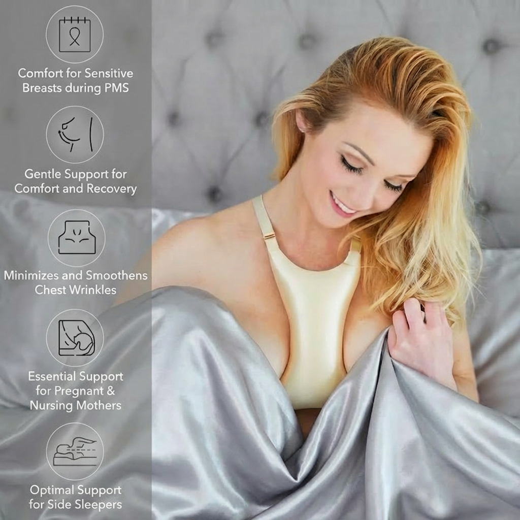 Side Sleeper Pillow for Breast - Nursing Bra Sleep recensione e prezzo