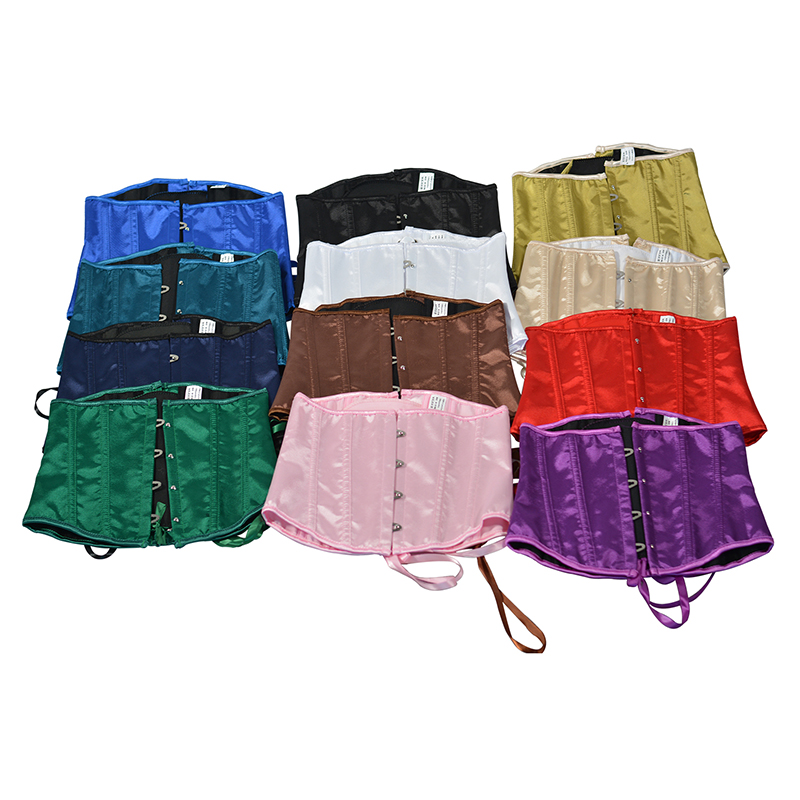 2025 Women Satin Underbust Cor - Corset Waist Cinch recensione e prezzo