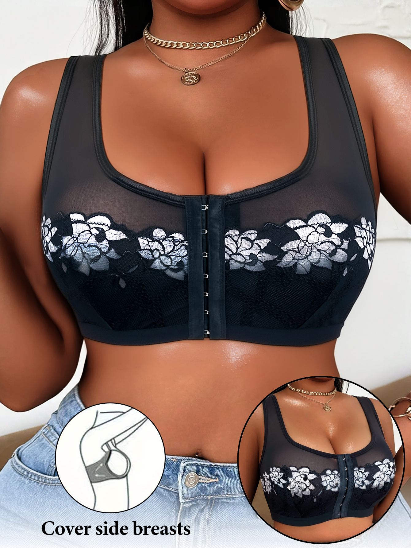 1PC Women's Push-up Bra, Wide  - Push Up Bra Padded recensione e prezzo