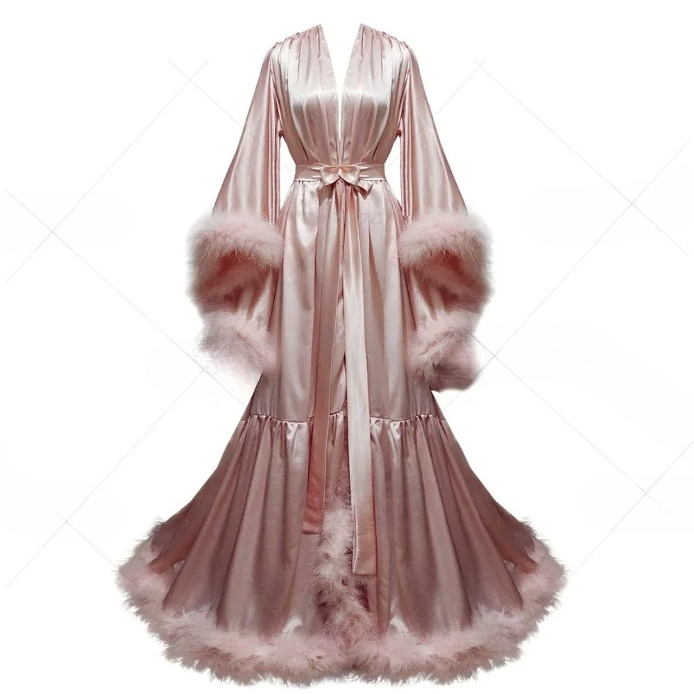 Customized Bathrobe for Women  - Robe Silk Women recensione e prezzo