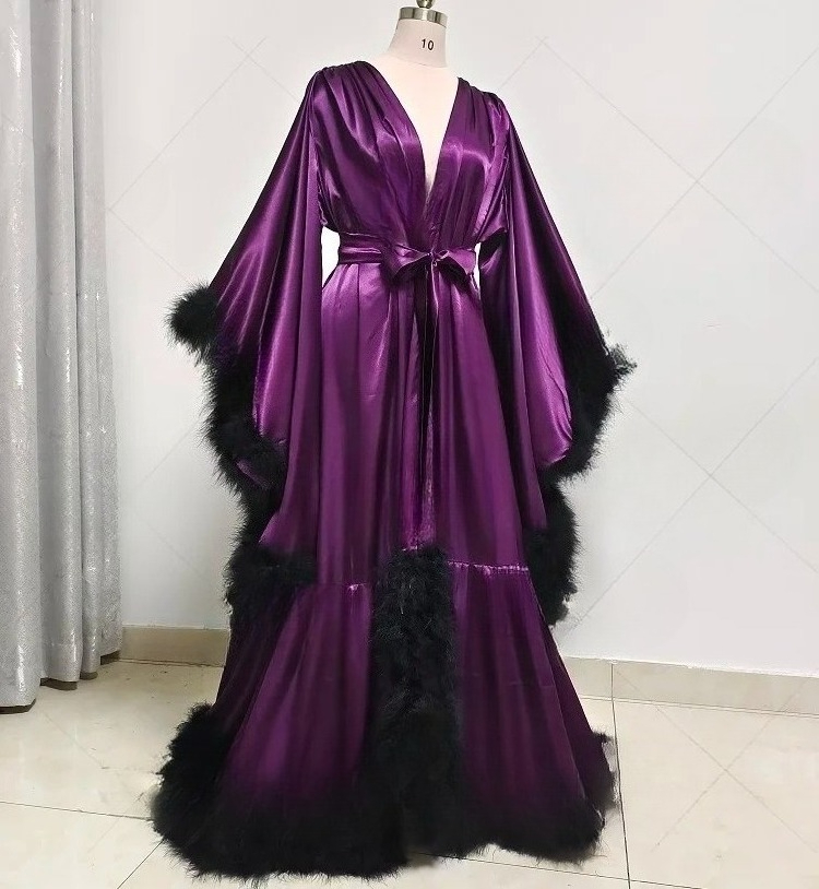 Customized Bathrobe for Women  - Robe Silk Women recensione e prezzo