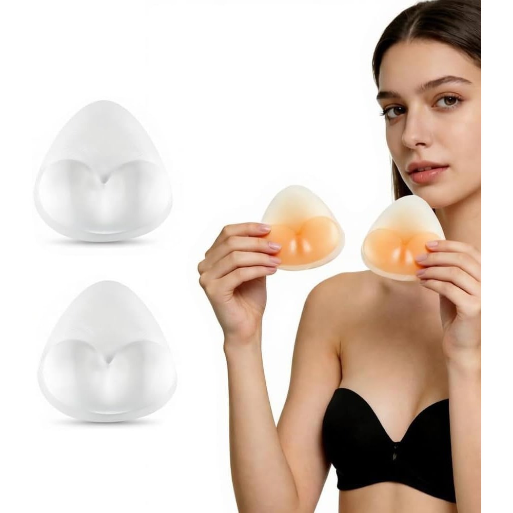 Silicone Bra Inserts, Triangle - Push Up Bra Padded recensione e prezzo