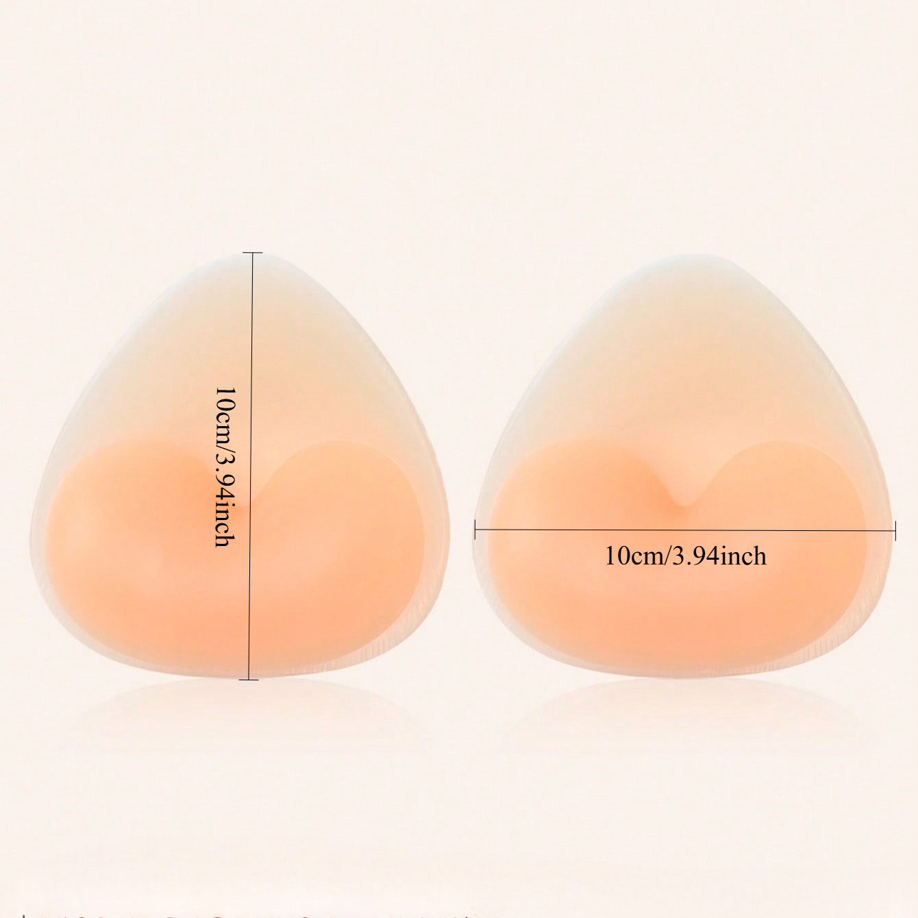 Silicone Bra Inserts, Triangle - Push Up Bra Padded recensione e prezzo