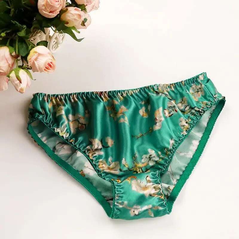 Summer Floral Print Ice Silk M - Boyshort Underwear recensione e prezzo