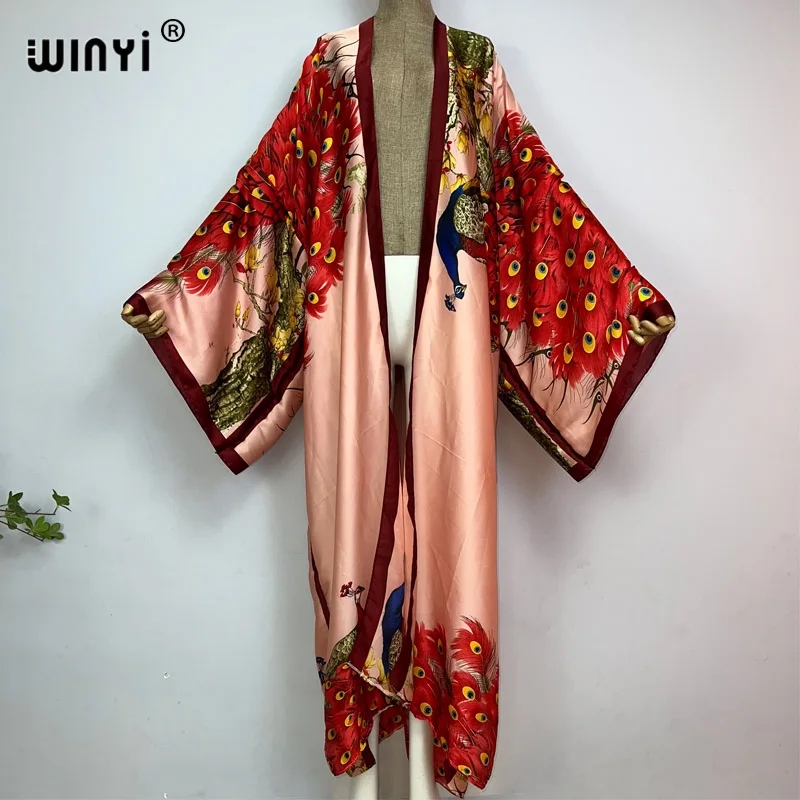 WINYI 2024 Summer Women Cardig - Robe Silk Women recensione e prezzo