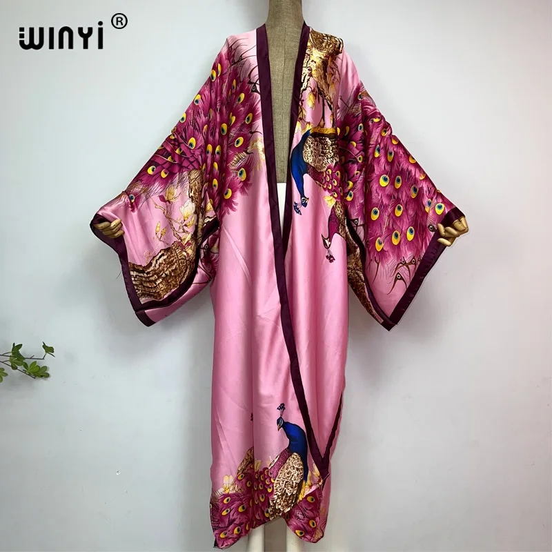 WINYI 2024 Summer Women Cardig - Robe Silk Women recensione e prezzo