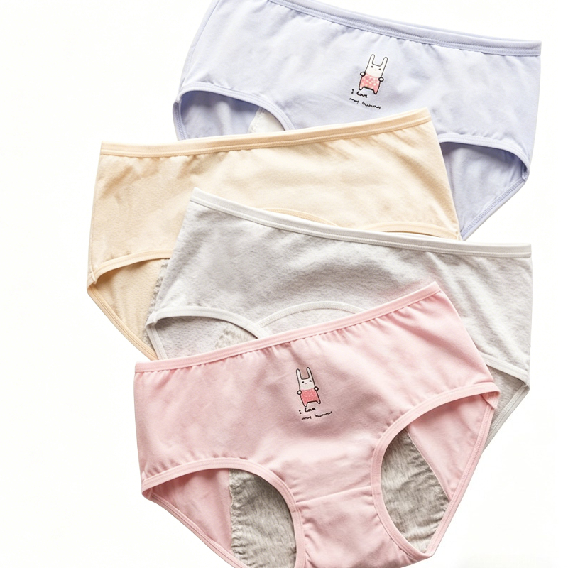 Cute Cartoon Period Underwear  - Period Panty Absorbent recensione e prezzo