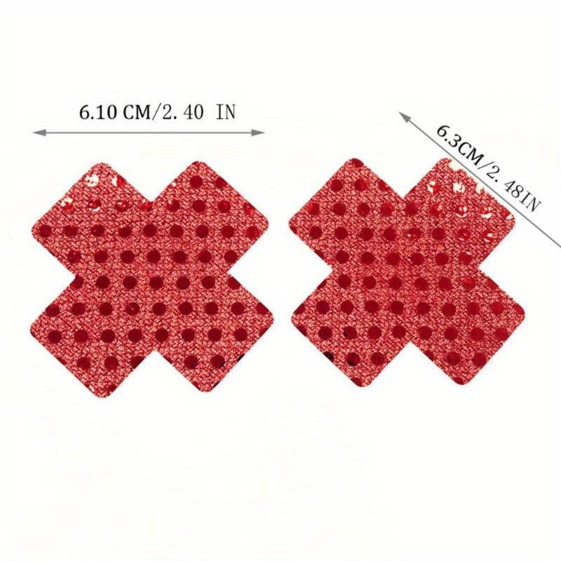 Red Cross Design Nipple Covers - Nipple Cover Pasties recensione e prezzo