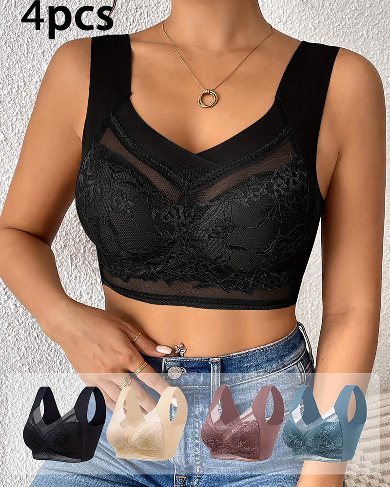 4Pcs Plus Size Women Seamless  - Seamless Underwear Women recensione e prezzo