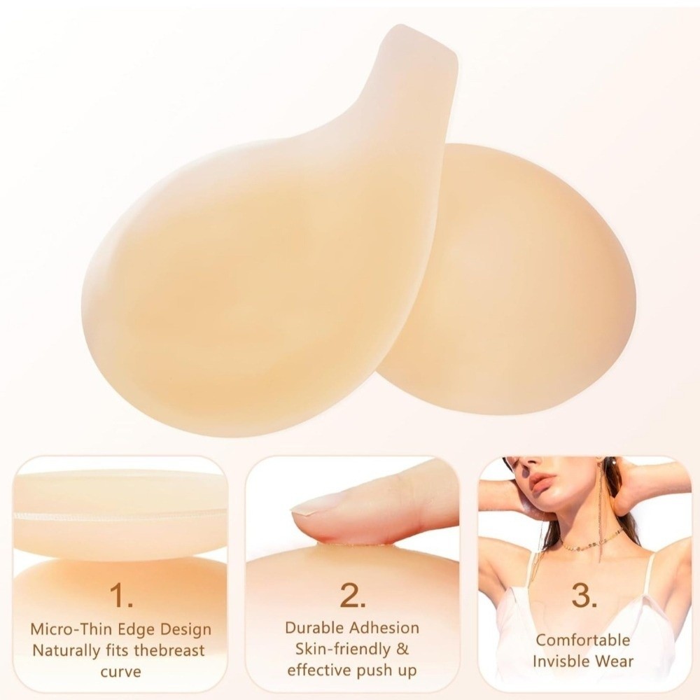 Seamless Silicone Nipple Cover - Silicone Bra Adhesive recensione e prezzo