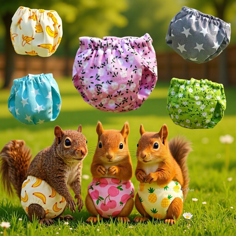 S/M Absorbent Squirrel Diapers - Period Panty Absorbent recensione e prezzo