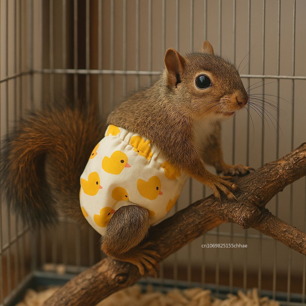 S/M Absorbent Squirrel Diapers - Period Panty Absorbent recensione e prezzo